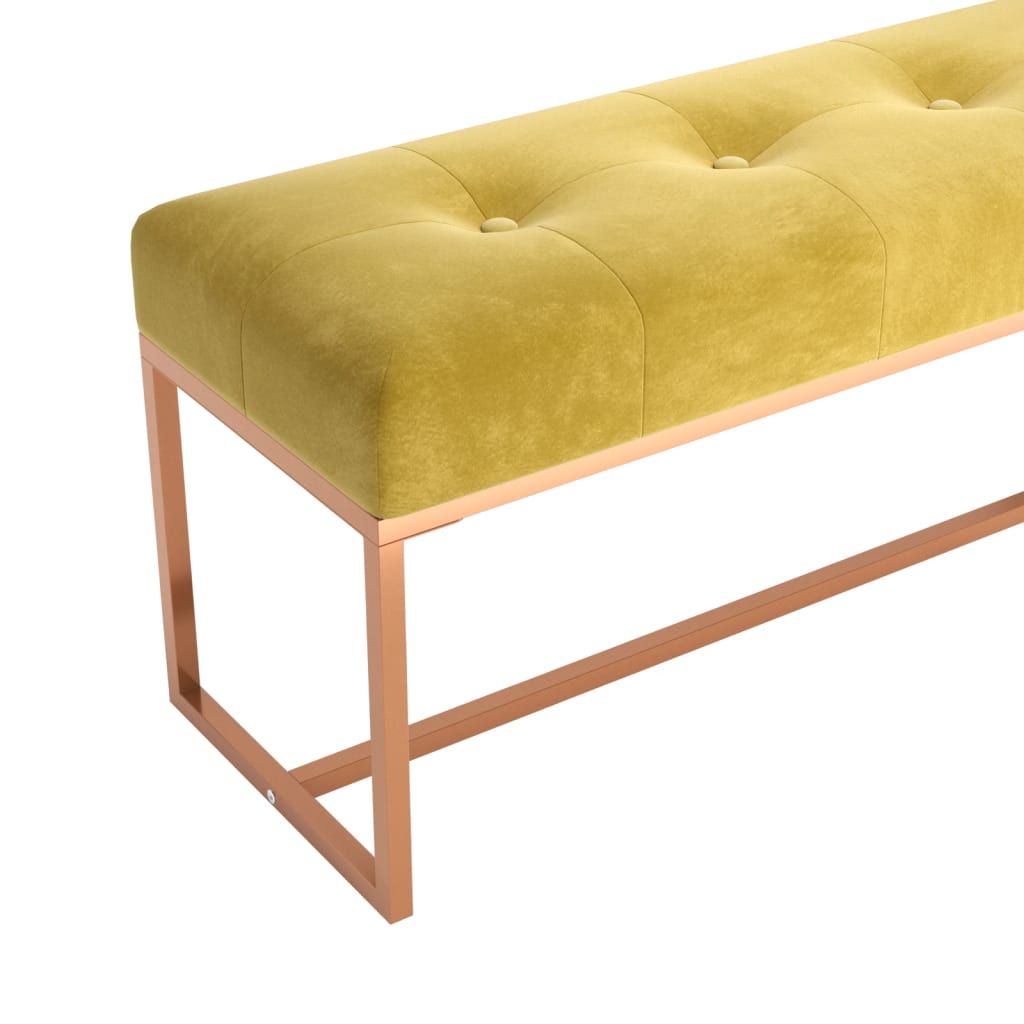 Banc  110x36x45 cm Velours - Imagem 11