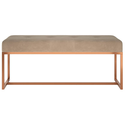 Banc  110x36x45 cm Velours - Imagem 3