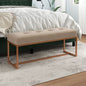 Banc  110x36x45 cm Velours - Imagem 1