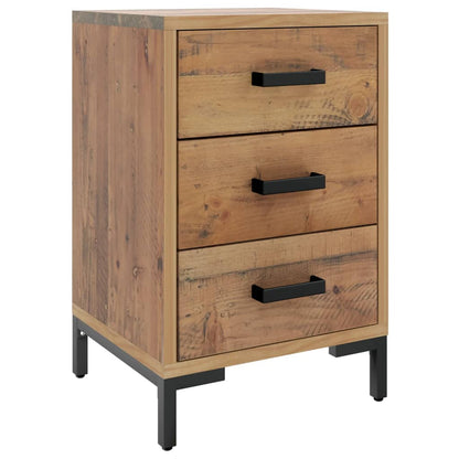 Tables de chevet 2 pcs 40x30x55 cm Bois de pin massif - Imagem 3
