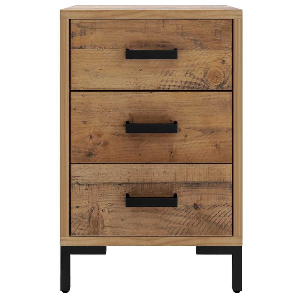 Tables de chevet 2 pcs 40x30x55 cm Bois de pin massif - Imagem 5