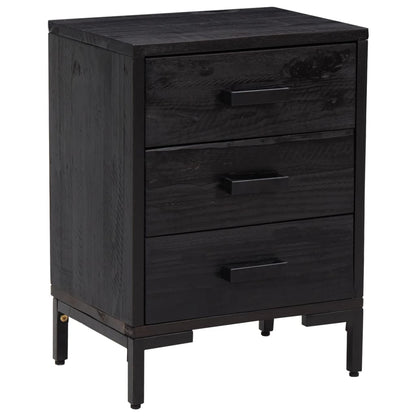Tables de chevet 2 pcs  40x30x55 cm Bois de pin massif - Imagem 3