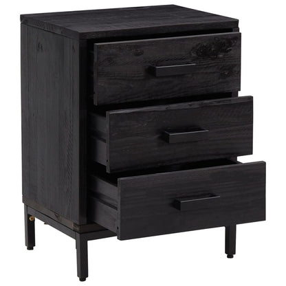 Tables de chevet 2 pcs  40x30x55 cm Bois de pin massif - Imagem 4