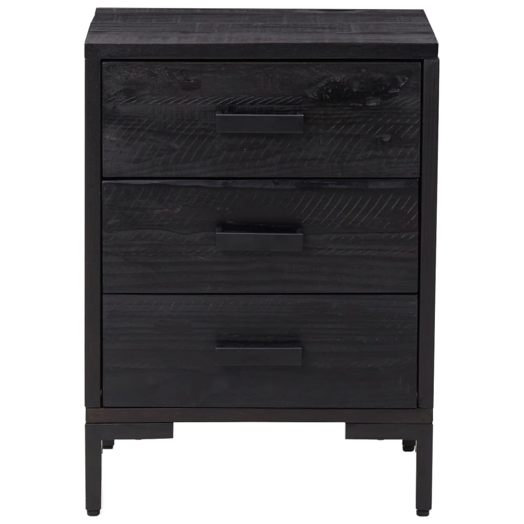 Tables de chevet 2 pcs  40x30x55 cm Bois de pin massif - Imagem 5