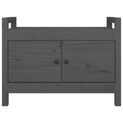 Banc d'entrée 80x40x60 cm Bois de pin massif - Imagem 14