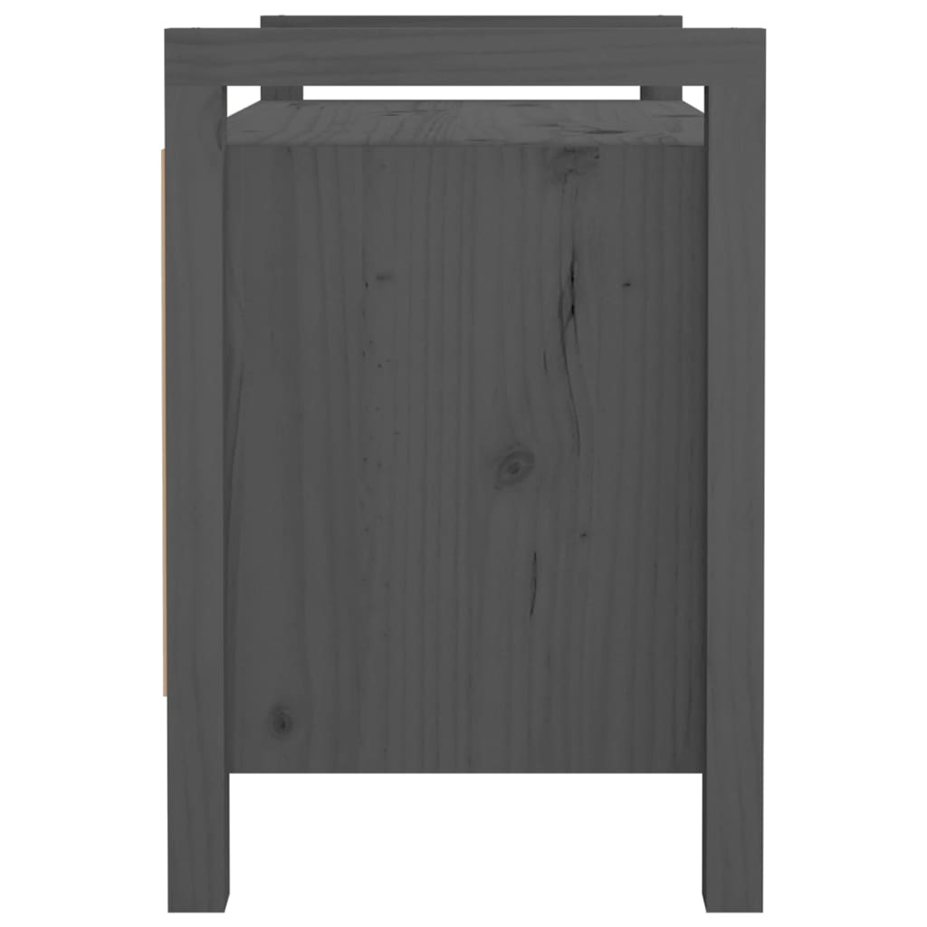 Banc d'entrée 80x40x60 cm Bois de pin massif - Imagem 16