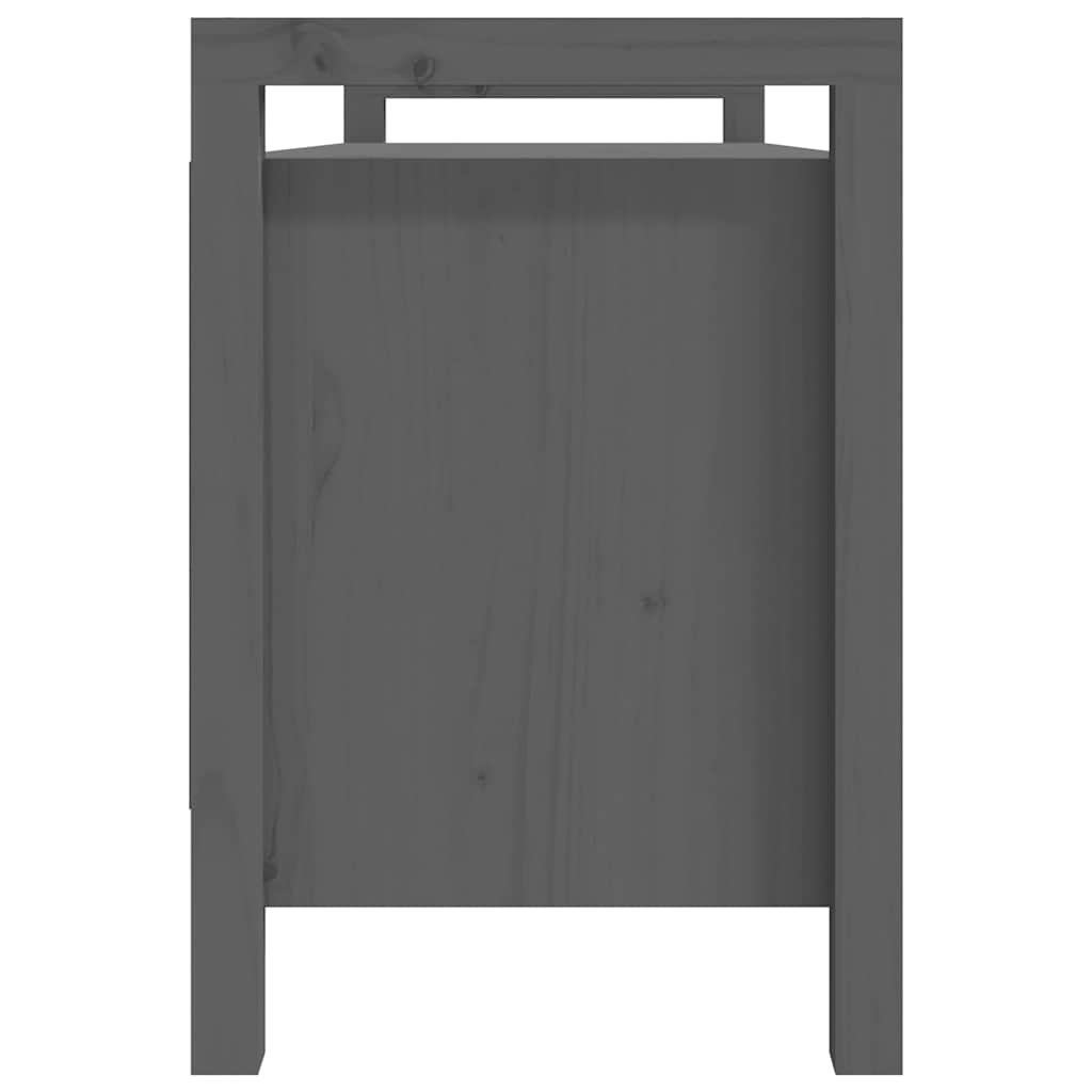 Banc d'entrée Marron miel 110x40x60 cm Bois de pin massif - Imagem 13