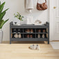 Banc d'entrée Marron miel 110x40x60 cm Bois de pin massif - Imagem 10