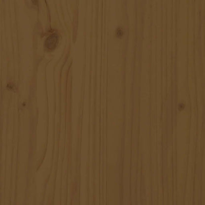 Banc d'entrée Marron miel 110x40x60 cm Bois de pin massif - Imagem 7