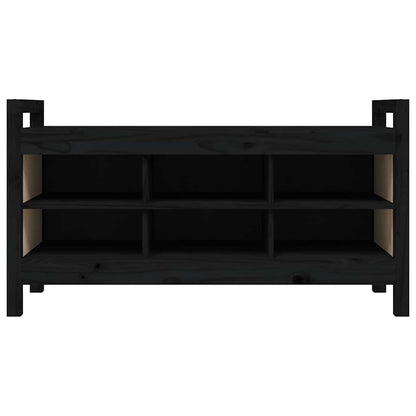 Banc d'entrée avec rangement - Pin massif - Style scandinave - Brun miel - Sensuri Maison