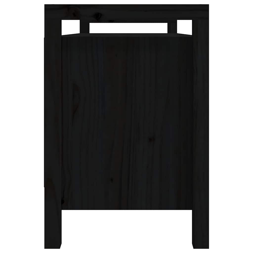 Banc d'entrée avec rangement - Pin massif - Style scandinave - Brun miel - Sensuri Maison