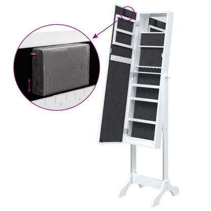 Miroir sur pied  avec LED  34x37x146 cm