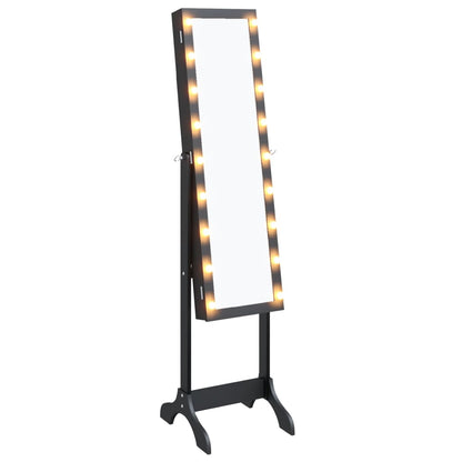 Miroir sur pied  avec LED  34x37x146 cm