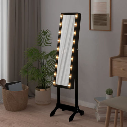 Miroir sur pied  avec LED  34x37x146 cm