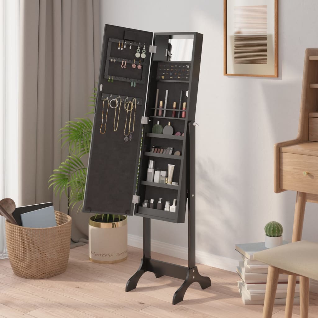 Miroir sur pied  avec LED  34x37x146 cm