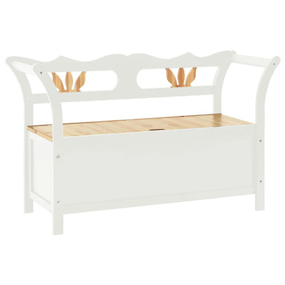 Banc  107x45x75,5 cm Bois de sapin solide - Imagem 2
