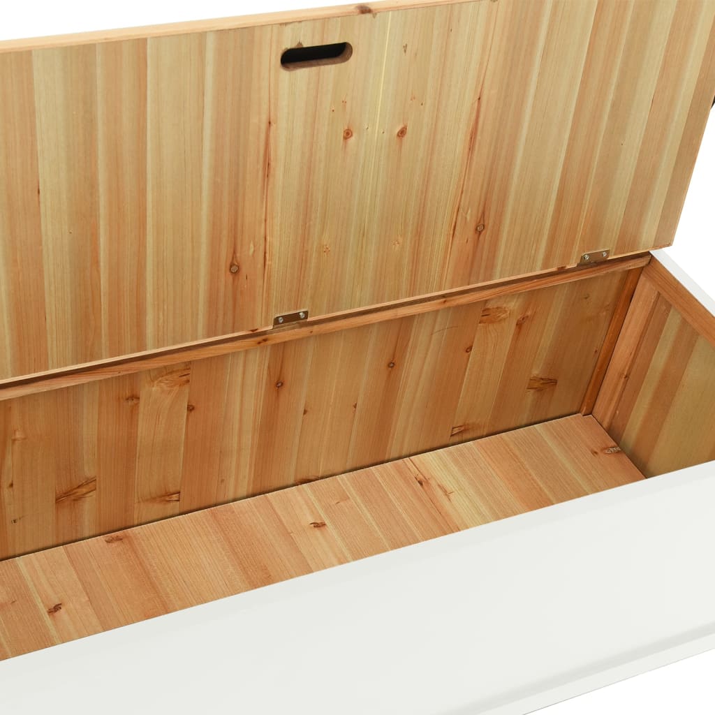 Banc  107x45x75,5 cm Bois de sapin solide - Imagem 8