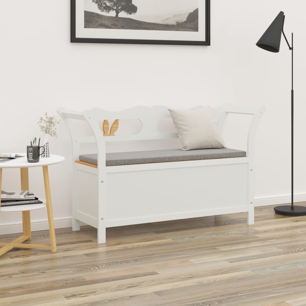 Banc  107x45x75,5 cm Bois de sapin solide - Imagem 1
