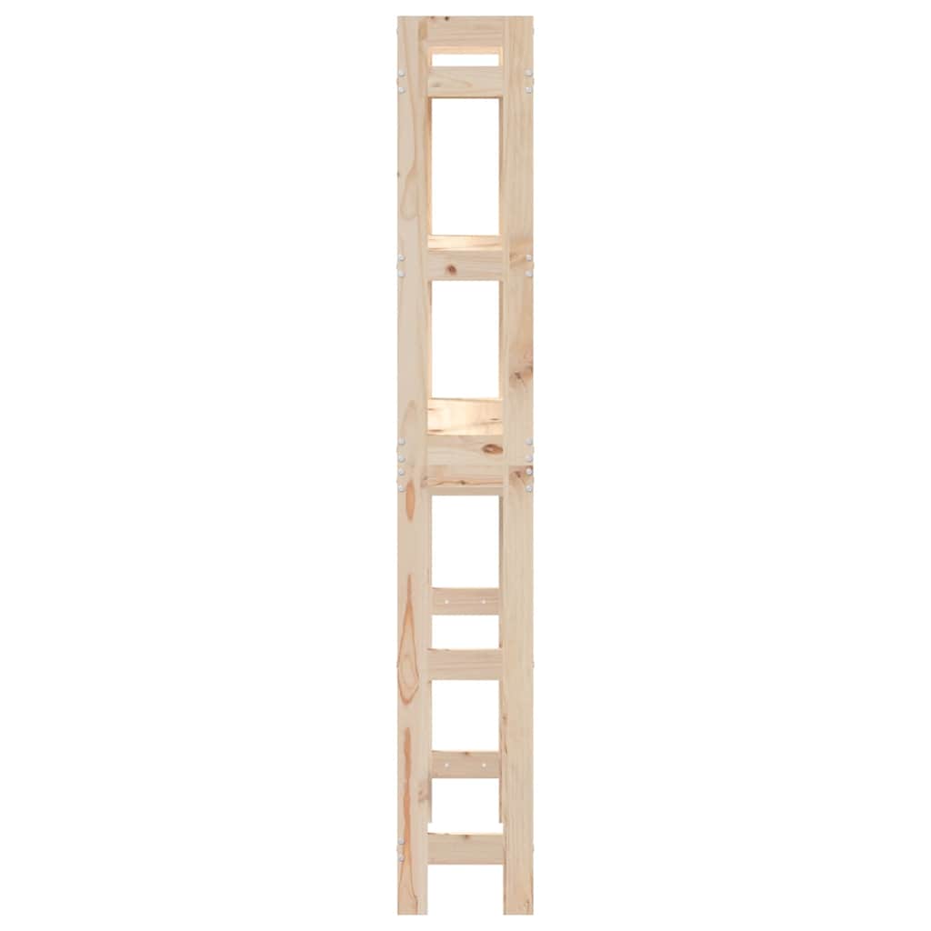 Étagère de toilette  63x26x171 cm Bois de pin massif - Imagem 17