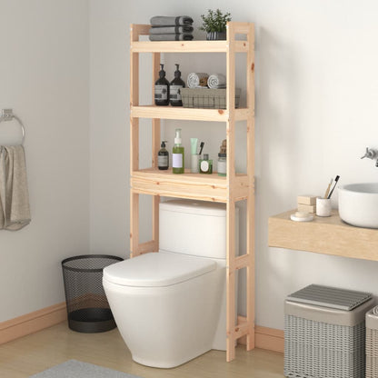 Étagère de toilette  63x26x171 cm Bois de pin massif - Imagem 11