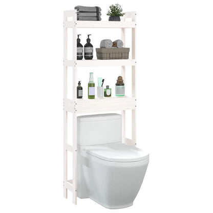 Étagère de toilette  63x26x171 cm Bois de pin massif - Imagem 4
