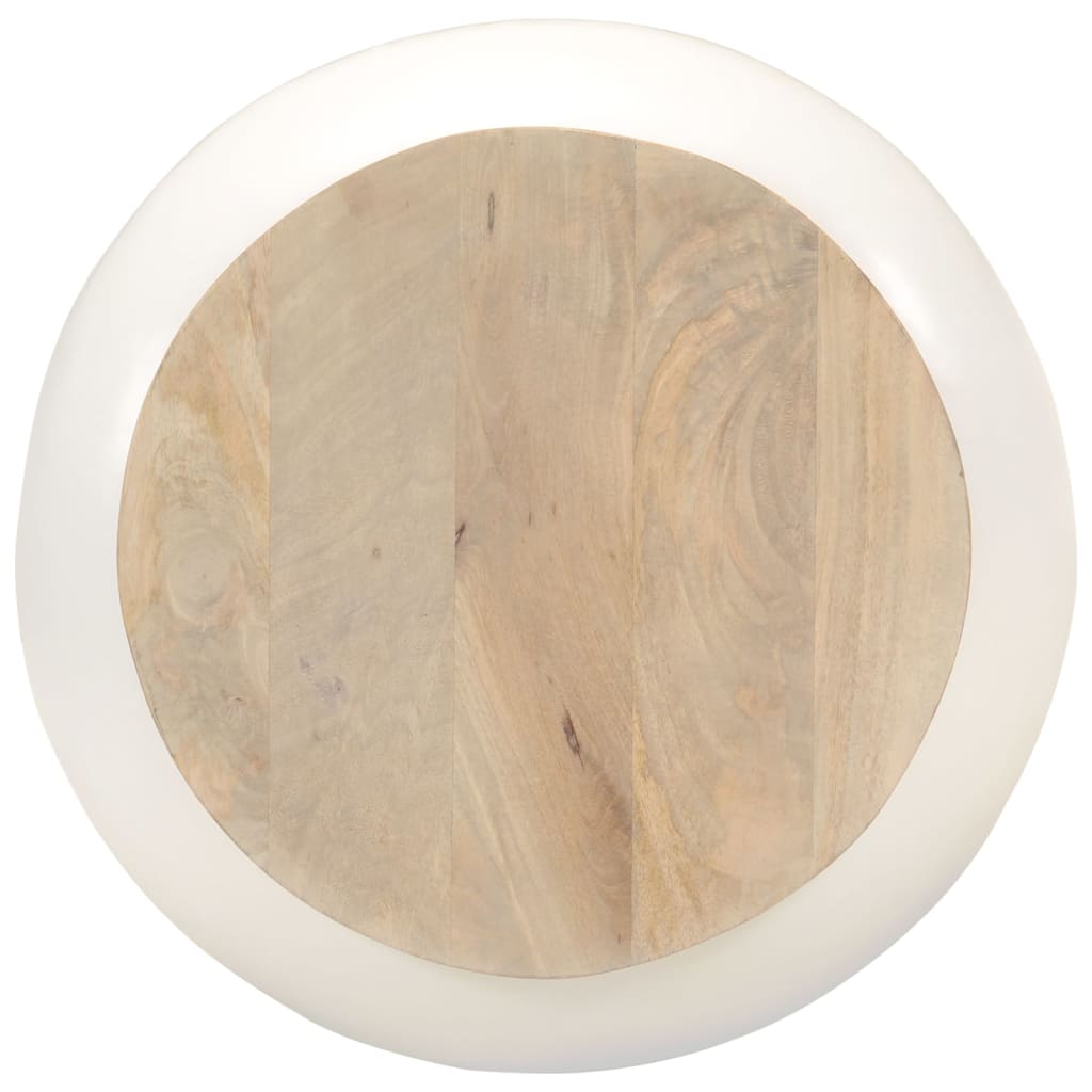 Table basse  51x51x27 cm bois de manguier massif - Imagem 3
