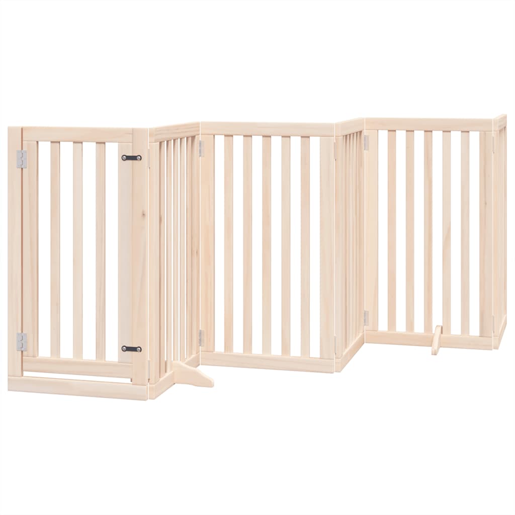 Barrière pour chien porte pliable 12 panneaux - Sensuri Maison
