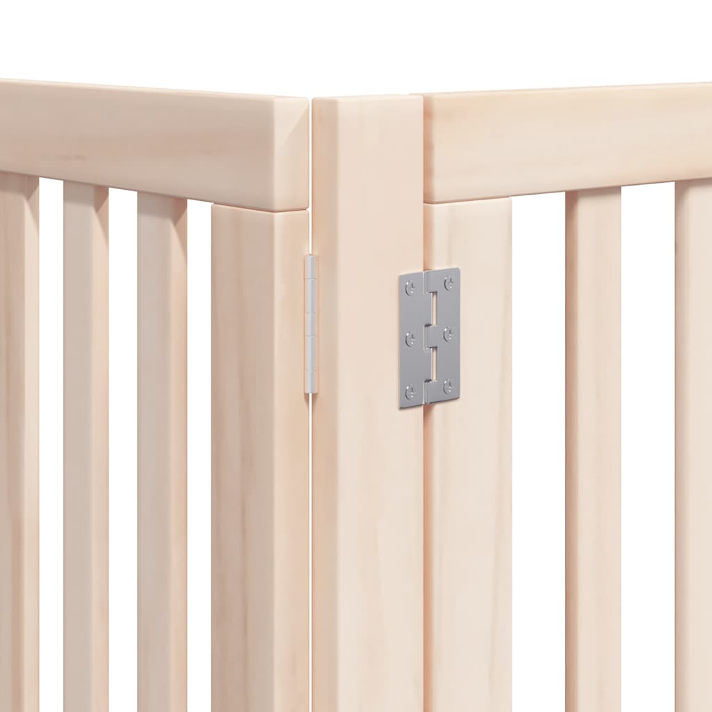 Barrière pour chien porte pliable 12 panneaux - Sensuri Maison