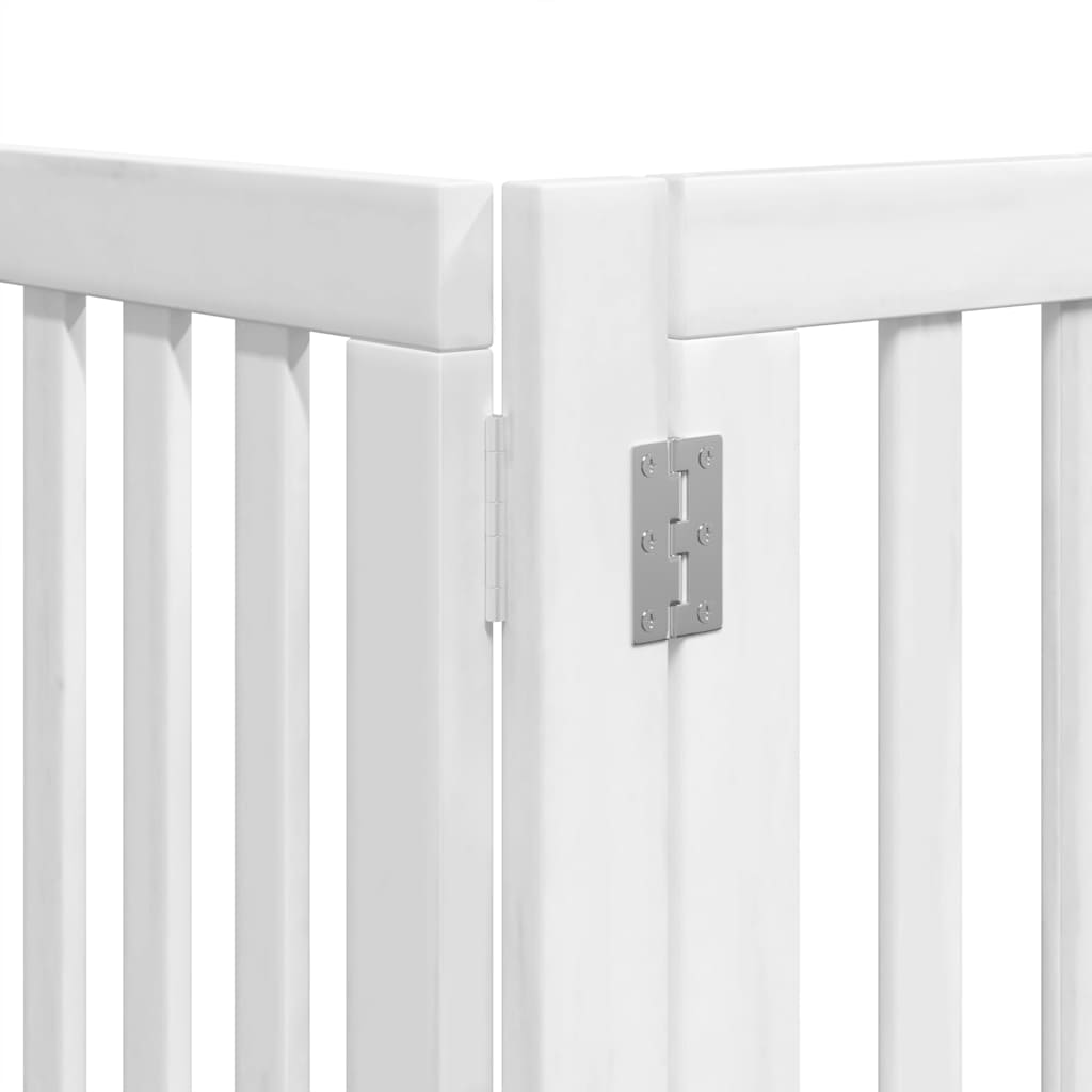 Barrière pour chien porte pliable 12 panneaux - Sensuri Maison