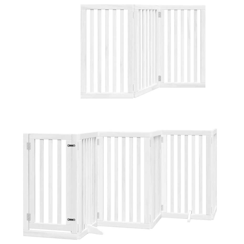 Barrière pour chien porte pliable 12 panneaux - Sensuri Maison