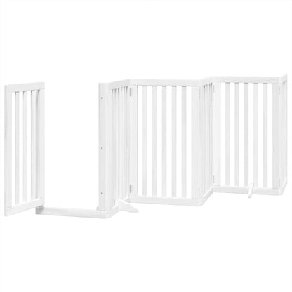 Barrière pour chien porte pliable 12 panneaux - Sensuri Maison