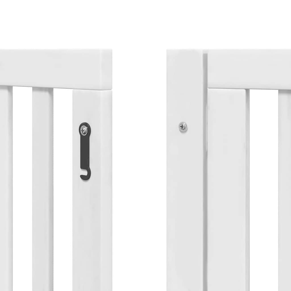Barrière pour chien porte pliable 12 panneaux - Sensuri Maison