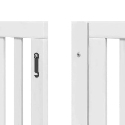 Barrière pour chien porte pliable 12 panneaux - Sensuri Maison
