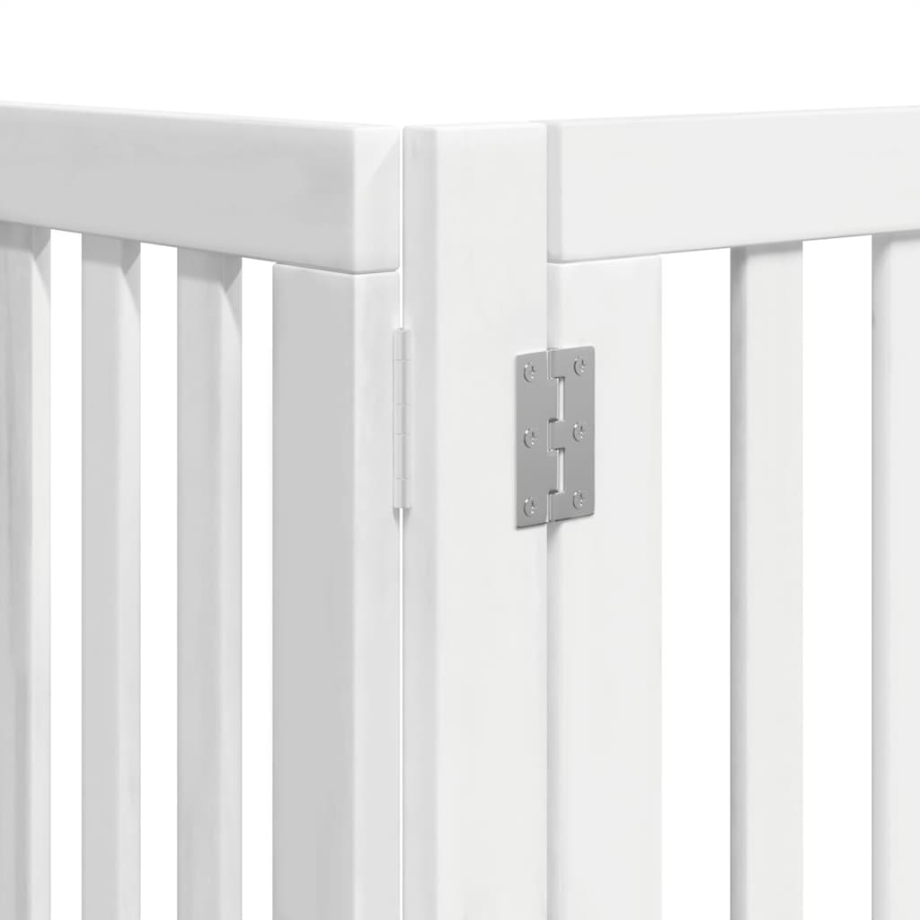 Barrière pour chien porte pliable 12 panneaux - Sensuri Maison