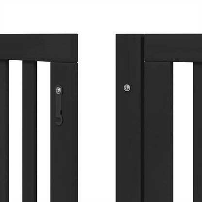 Barrière pour chien porte pliable 12 panneaux - Sensuri Maison
