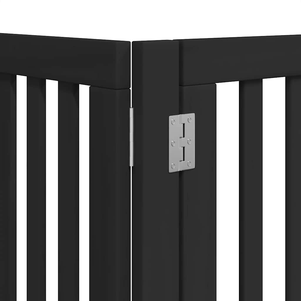 Barrière pour chien porte pliable 12 panneaux - Sensuri Maison