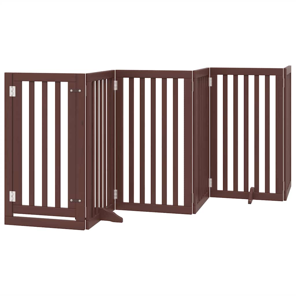 Barrière pour chien porte pliable 12 panneaux - Sensuri Maison