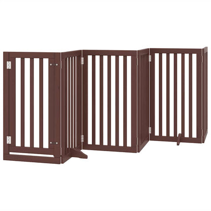 Barrière pour chien porte pliable 12 panneaux - Sensuri Maison