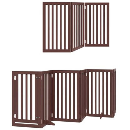 Barrière pour chien porte pliable 12 panneaux - Sensuri Maison