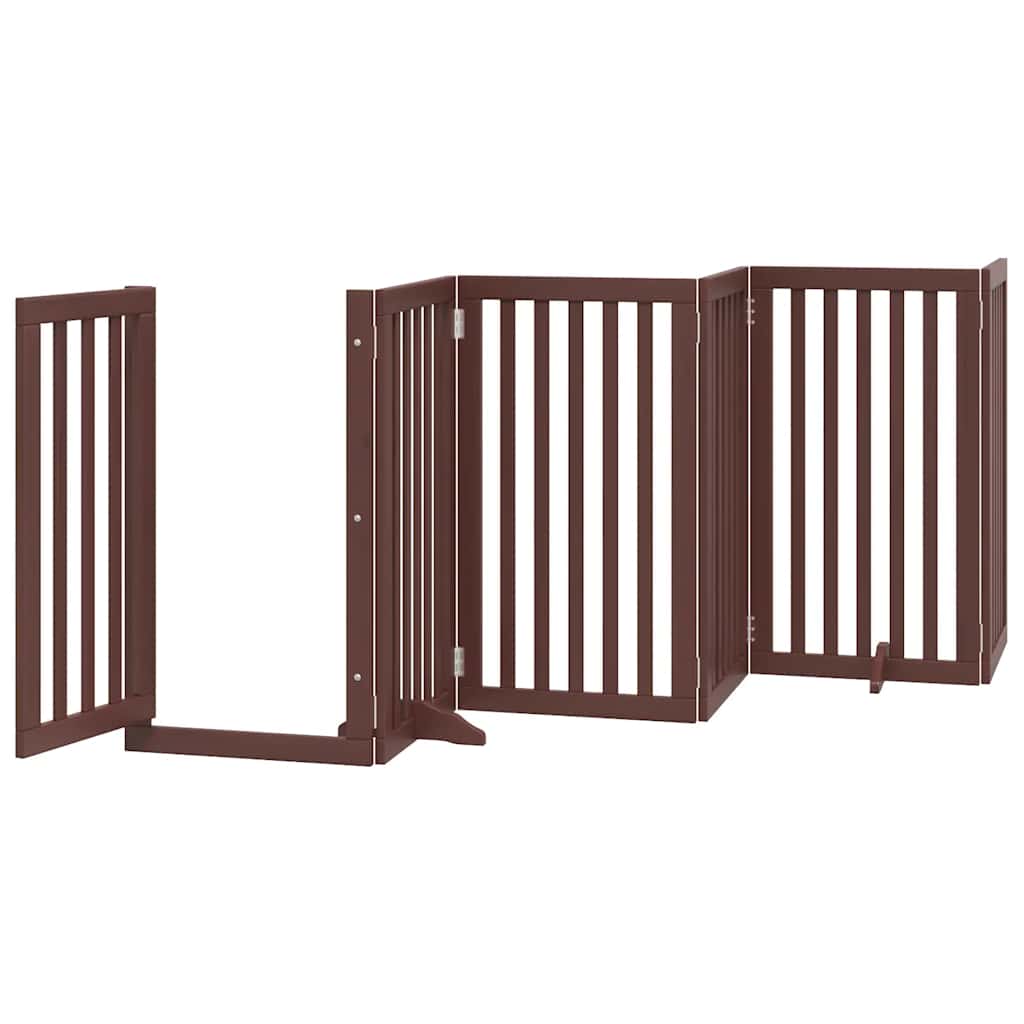 Barrière pour chien porte pliable 12 panneaux - Sensuri Maison