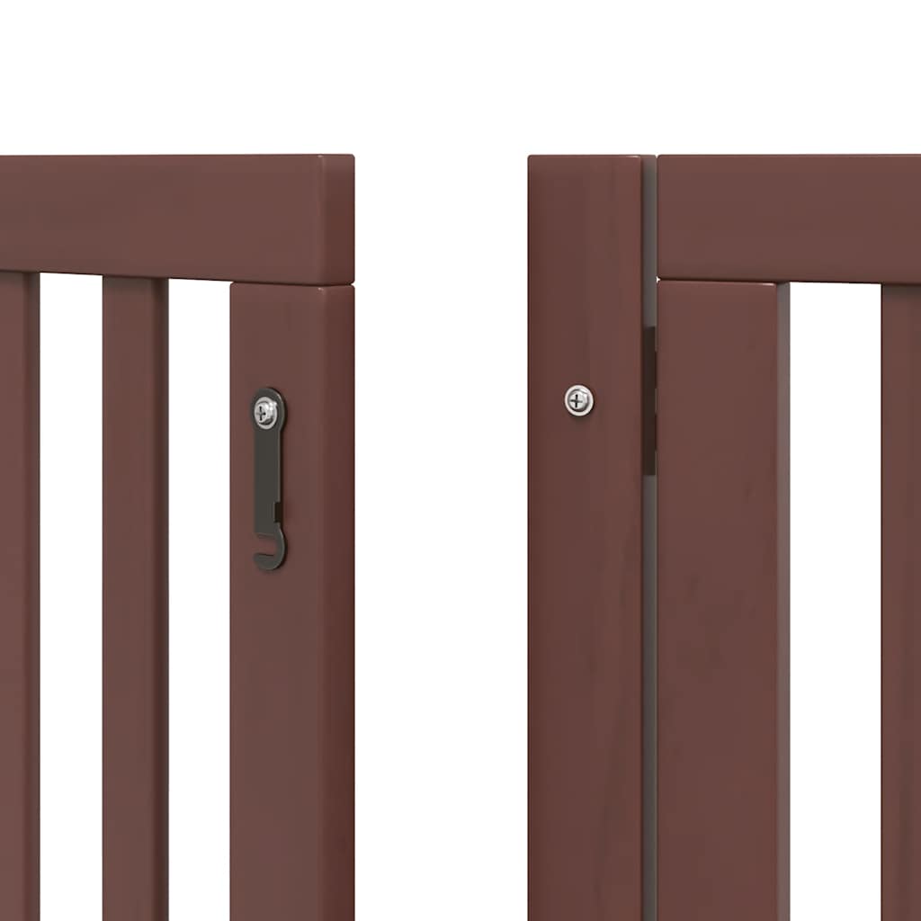 Barrière pour chien porte pliable 12 panneaux - Sensuri Maison