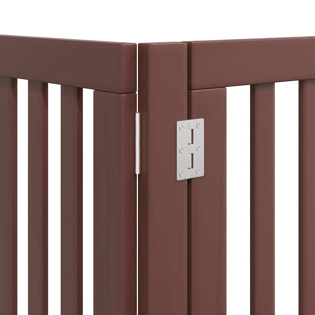 Barrière pour chien porte pliable 12 panneaux - Sensuri Maison