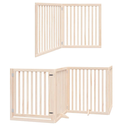 Barrière pour chien porte pliable 12 panneaux - Sensuri Maison
