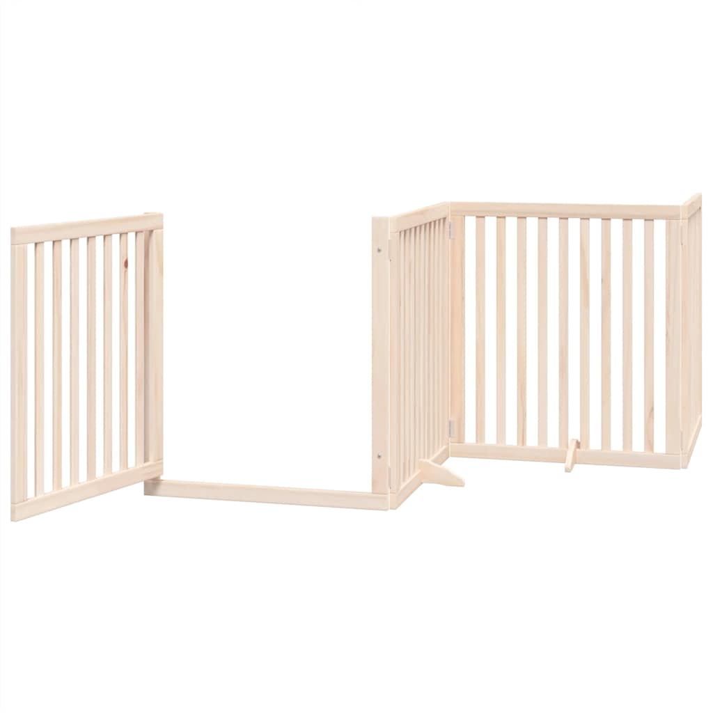 Barrière pour chien porte pliable 12 panneaux - Sensuri Maison