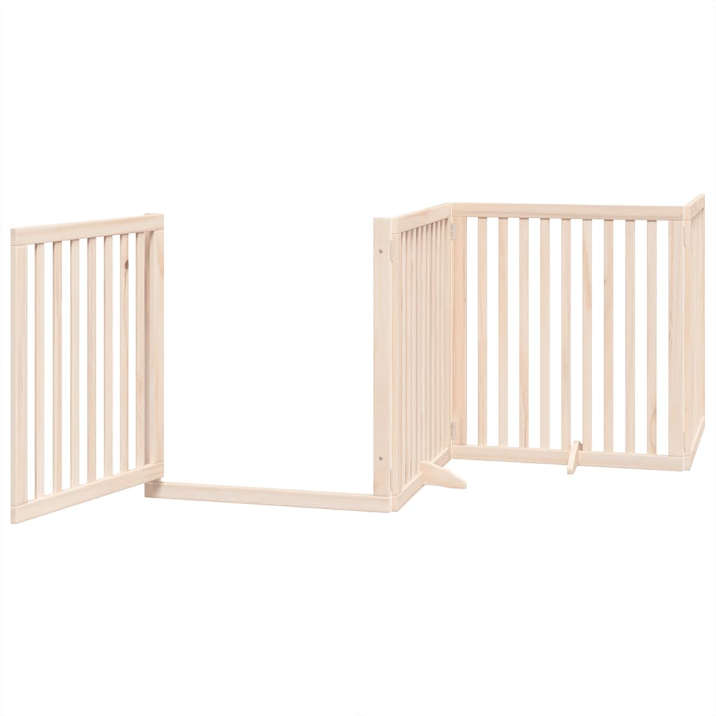 Barrière pour chien porte pliable 12 panneaux - Sensuri Maison