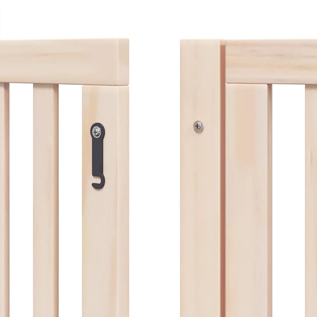 Barrière pour chien porte pliable 12 panneaux - Sensuri Maison