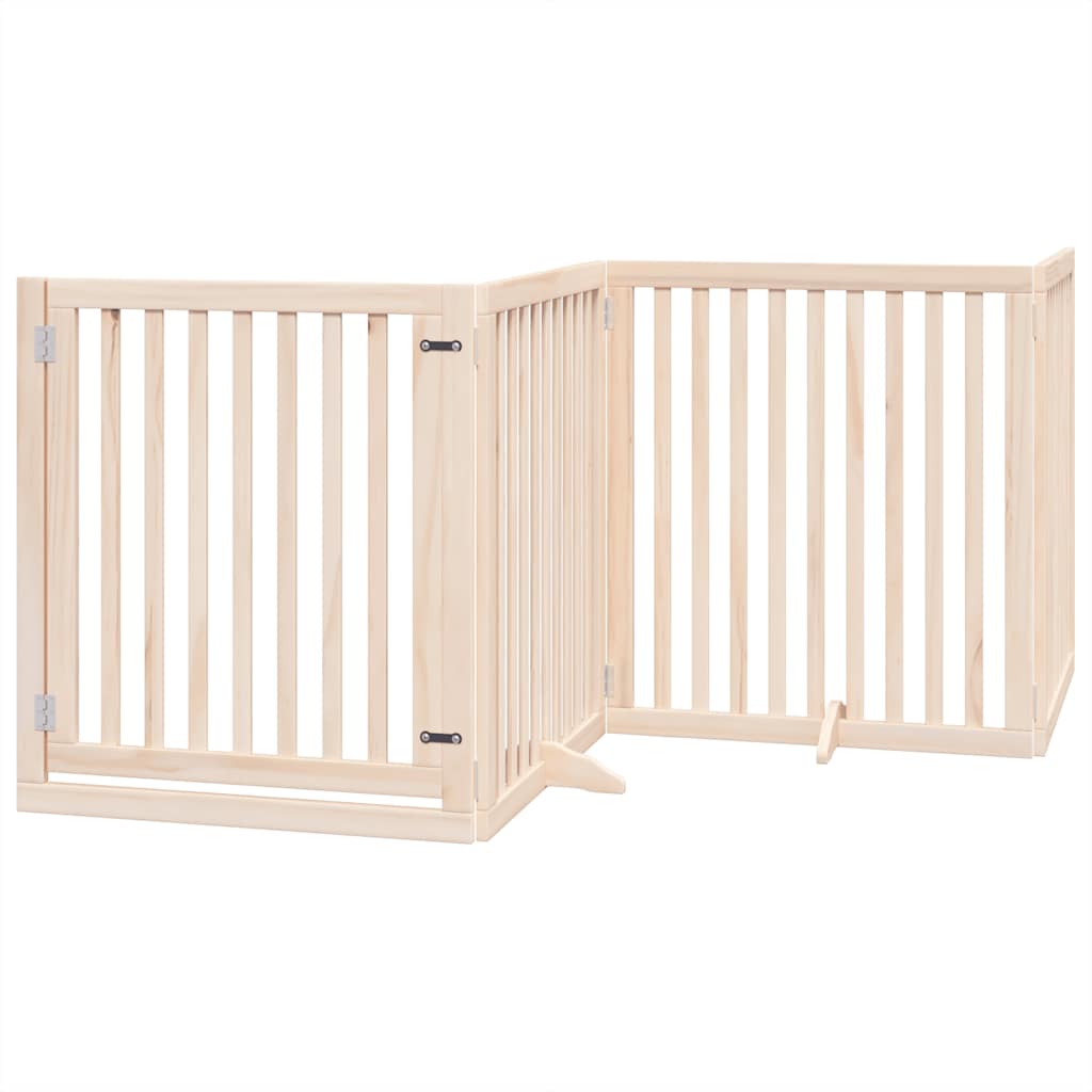 Barrière pour chien porte pliable 12 panneaux - Sensuri Maison