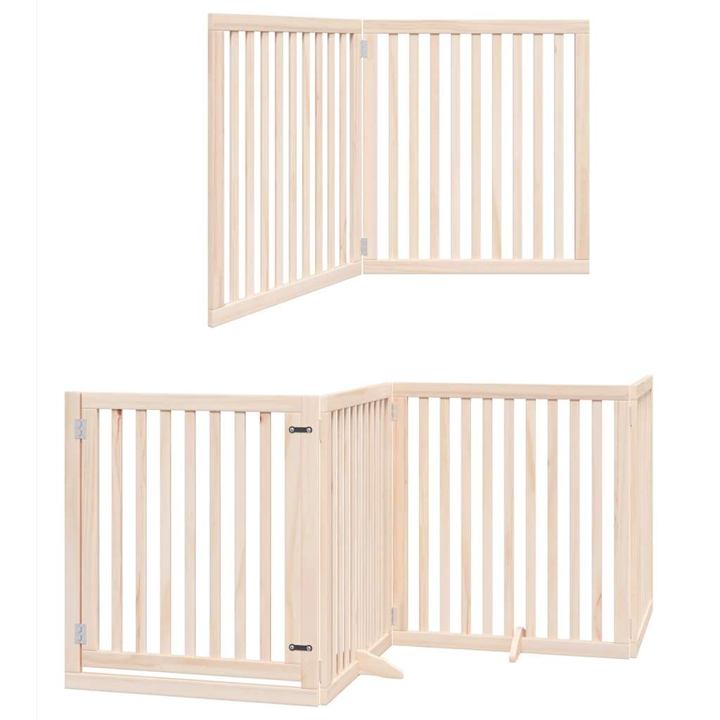 Barrière pour chien porte pliable 12 panneaux - Sensuri Maison
