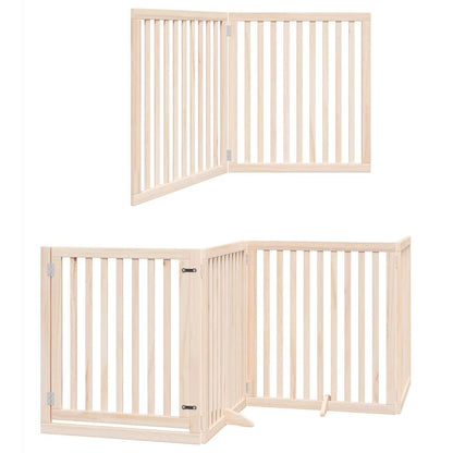 Barrière pour chien porte pliable 12 panneaux - Sensuri Maison