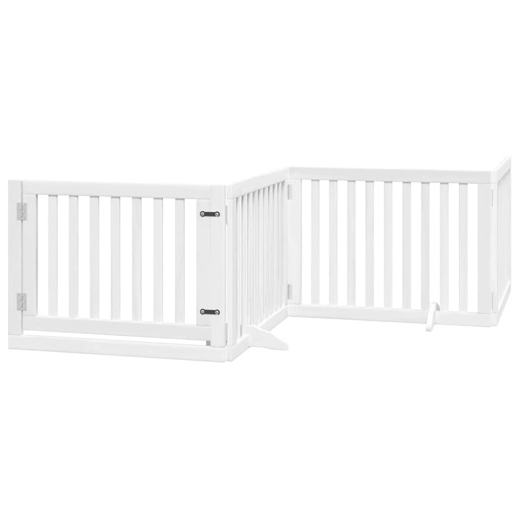 Barrière pour chien porte pliable 12 panneaux - Sensuri Maison